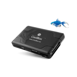 CoolBox CRCOOCRE065 lecteur de carte mémoire USB 2.0 Noir