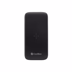 CoolBox COO-PB10KW-BK1 banque d'alimentation électrique 10000 mAh Recharge sans fil Noir