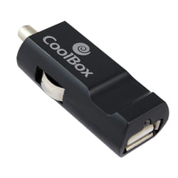 CoolBox CDC10 GPS, Téléphone portable, MP3, MP4, Smartphone, Tablette Noir Allume-cigare Intérieure