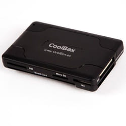 CoolBox CRE-065 lecteur de carte mémoire USB 2.0 Noir