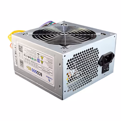 CoolBox ECO500 85+, 300 W, 230 V, 50 Hz, 5 A, +12V1,+12V2,+3.3V,+5V,+5Vsb,-12V, Actif