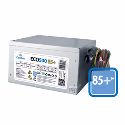 CoolBox ECO500 85+ unité d'alimentation d'énergie 300 W 20+4 pin ATX ATX Gris