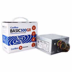 CoolBox Basic 500GR, 300 W, 100 - 240 V, 50 Hz, 5 A, +12V,+3.3V,+5V,+5Vsb,-12V, 80 W