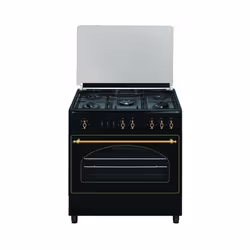 Vitrokitchen RU9060B, Cuisinière, Anthracite, Boutons, Rotatif, En haut devant, Gaz, 5 zone(s)