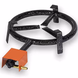 Vitrokitchen QP301B, 6500 W, 473 g/h, 30 cm, 380 - 460 mm, Noir, Orange, 3 pieds