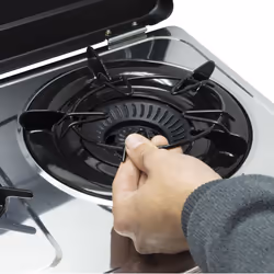 Vitrokitchen 160IB plaque Acier inoxydable Comptoir Gaz 1 zone(s) - Vue supplémentaire 3