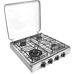 Vitrokitchen 452BB plaque Blanc Comptoir Gaz 4 zone(s)