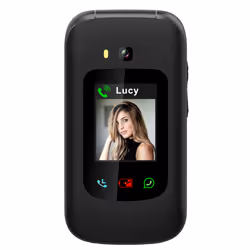 Funker FUNE450B téléphone portable 7,11 cm (2.8") 134 g Noir Téléphone pour seniors