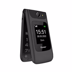 Funker C200 COMFORT 4G, Clapet, SIM unique, 6,1 cm (2.4"), Bluetooth, 1000 mAh, Noir
