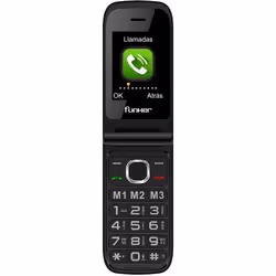 Funker C200 COMFORT Noir Téléphone pour seniors
