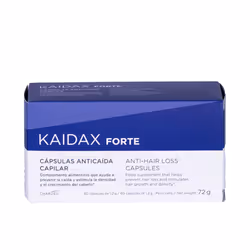 Kaidax Forte capsules de perte de cheveux 60 Caps