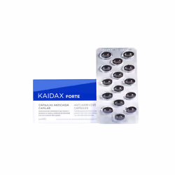 Kaidax Forte capsules de perte de cheveux 60 Caps