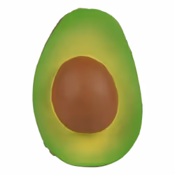 Oli&Carol Arnold the Avocado, Garçon/Fille, 0 mois, Caoutchouc, Vert
