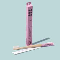 Natürbrush 8437017300113 brosse à dents Beige, Rose Adulte