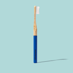 Natürbrush 8437017300168 brosse à dents Bleu, Naturel Adulte