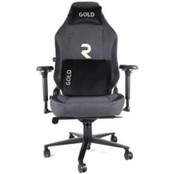 Chaise Gaming Romo GOLD noire avec accoudoirs réglables