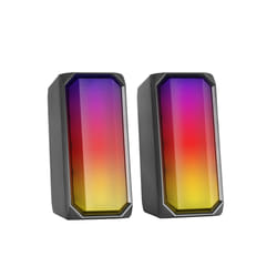 Mars Gaming MSRGB haut-parleur Noir Avec fil &sans fil 15 W