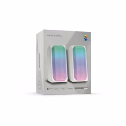 Mars Gaming MSRGBW haut-parleur Blanc Avec fil &sans fil 15 W - Vue supplémentaire 10