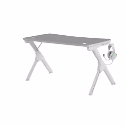 Mars Gaming MGD140W bureau d'ordinateur Gris, Blanc