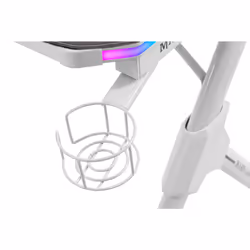 Mars Gaming MGD140RGBW bureau d'ordinateur Gris, Blanc - Vue supplémentaire 5