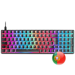 Mars Gaming MKULTRA clavier USB Portuguais Noir