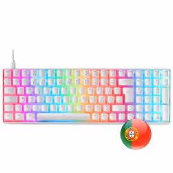 Mars Gaming MKULTRA, USB, Clavier mécanique, LED RGB, Blanc