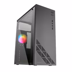 Mars Gaming MC100, PC, Noir, ATX, micro ATX, Mini-ITX, Jouer, Bleu, Vert, Rouge, 15,9 cm