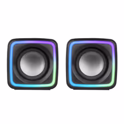 Mars Gaming MSCUBE haut-parleur Noir Avec fil 8 W