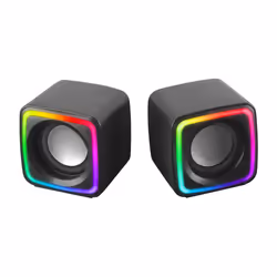 Mars Gaming MSCUBE haut-parleur Noir Avec fil 8 W