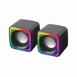 Mars Gaming MSCUBE haut-parleur Noir Avec fil 8 W - Vue supplémentaire 4