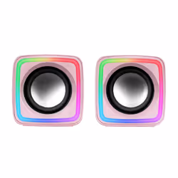Mars Gaming MSCUBEP haut-parleur Rose Avec fil 8 W