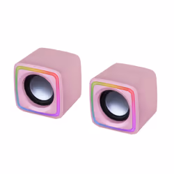Mars Gaming MSCUBEP haut-parleur Rose Avec fil 8 W - Vue supplémentaire 4
