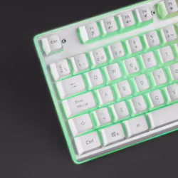 Mars Gaming MK220W clavier USB Portuguais Blanc