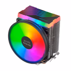 Mars Gaming MCPU33, Refroidisseur d'air, 11 cm, 800 tr/min, 1600 tr/min, 9 dB, Noir