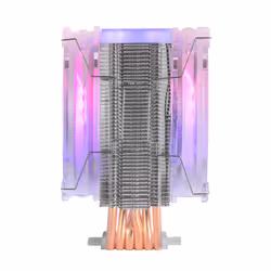 Mars Gaming MCPU66 système de refroidissement d'ordinateur Processeur Refroidisseur d'air 12 cm Argent, Transparent 1 pièce(s) - Vue supplémentaire 4