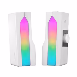 Mars Gaming MSDUOW haut-parleur soundbar Blanc 15 W