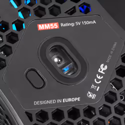 Mars Gaming MM55 souris Droitier USB Type-A Optique 12800 DPI - Vue supplémentaire 6