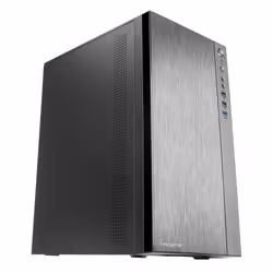 Tacens Anima ACX, Mini Tower, PC, Noir, micro ATX, Mini-ITX, Aluminium, 16 cm