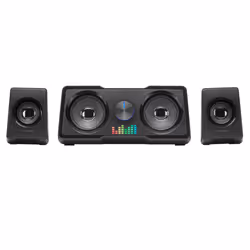 Mars Gaming MS22, 2.2 canaux, Avec fil, 35 W, 20 - 20000 Hz, 4 Ohm, Noir