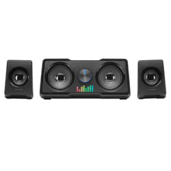 Mars Gaming MS22 haut-parleur Noir Avec fil 35 W