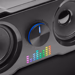 Mars Gaming MS22 haut-parleur Noir Avec fil 35 W