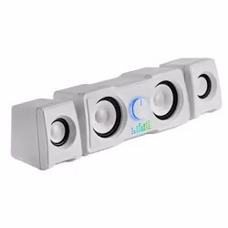 Mars Gaming MS22W haut-parleur Blanc Avec fil 35 W