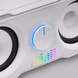 Mars Gaming MS22W haut-parleur Blanc Avec fil 35 W