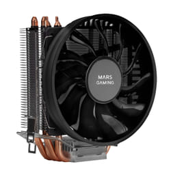 Mars Gaming MCPUBK système de refroidissement d’ordinateur Processeur Dissipateur thermique/Radiateur 11 cm Noir 1 pièce(s)