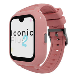 SaveFamily Iconic Plus 2 4,52 cm (1.78") 40 mm Numérique Écran tactile 4G Rose Wifi GPS (satellite)