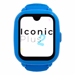 SaveFamily Iconic Plus 2 4,52 cm (1.78") 40 mm Numérique Écran tactile 4G Bleu Wifi GPS (satellite)