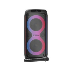 ZEN Devices Rings Orateur du parti Noir 95 W