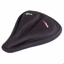 Housse de selle gel anatomique avec cordon VELO