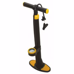 Pompe à air avec manomètre pour gonflage manuel Idéal pour les ateliers et pour remplir l'air des pneus de vélo
