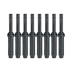 Rain Bird - Lot de 15 Diffuseur d'arrosage US418 avec buse réglable 18VAN, portée 5,2 m, Tuyère d'irrigation hauteur de tige 10 cm